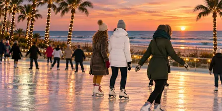 The Rink at Renaissance.  Beachside Holiday on Ice.