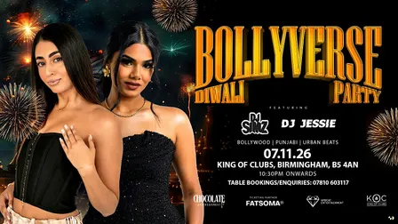 BOLLYVERSE | Bollywood & Punjabi Night in Birmingham | 7th November