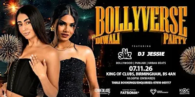 BOLLYVERSE | Bollywood & Punjabi Night in Birmingham | 7th November