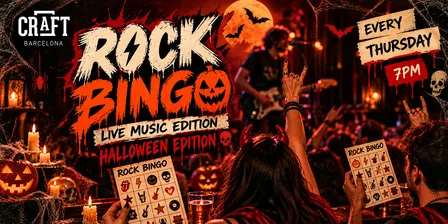 ROCK BINGO @CRAFT BARCELONA