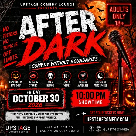 After Dark: Comedy Without Boundaries (18+) at Upstage Comedy Lounge