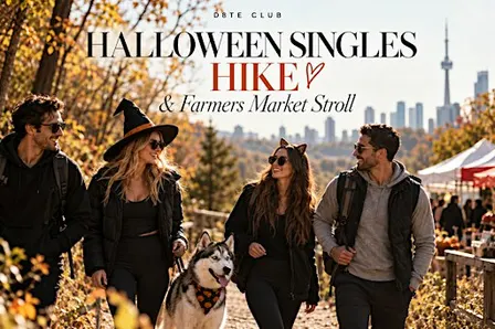 ❤️ Halloween Singles Hike and Farmers Market Stroll (Ages 28-40)