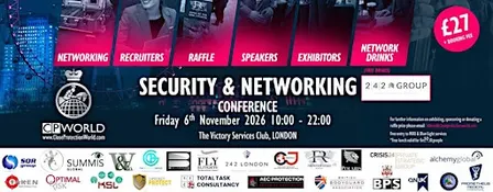 Close Protection World Security Conference 2026