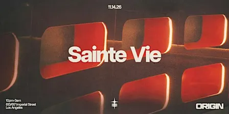 ORIGIN Presents Sainte Vie