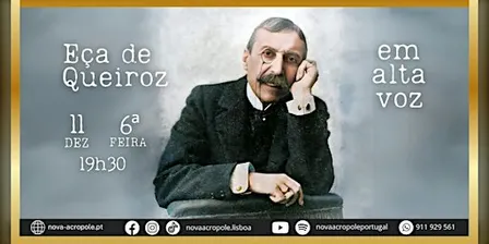 Eça de Queiroz em alta voz (11 dez)