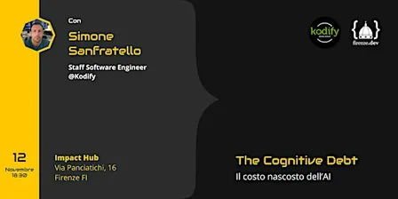The Cognitive Debt. Il costo nascosto dell'AI