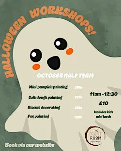 Halloween half term biscuit decorating