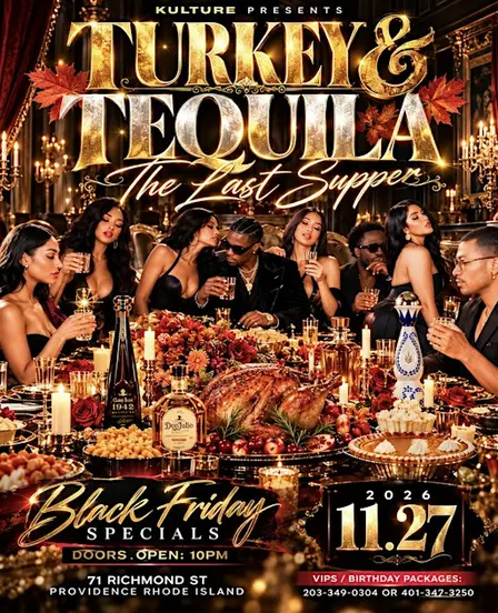 TURKEY & TEQUILA | BLACK FRIDAY