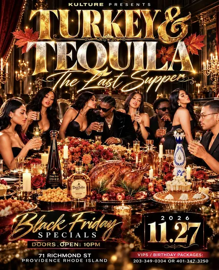 TURKEY & TEQUILA | BLACK FRIDAY