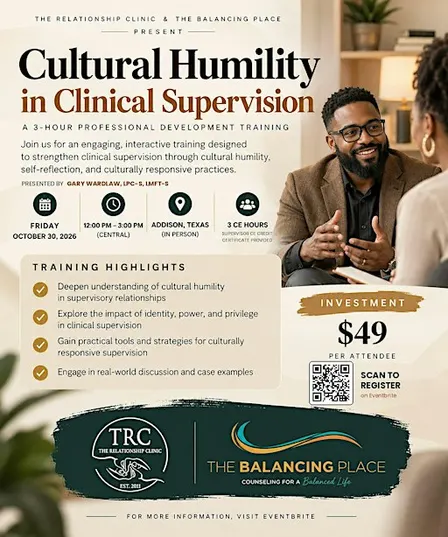 Cultural Humility in Clinical Supervision | 3 Supervisor CE Hours