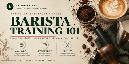Barista Training 101: Hands-On Specialty Coffee Experience