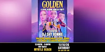 GOLDEN PARTY! A Kpop Demon Hunter Party