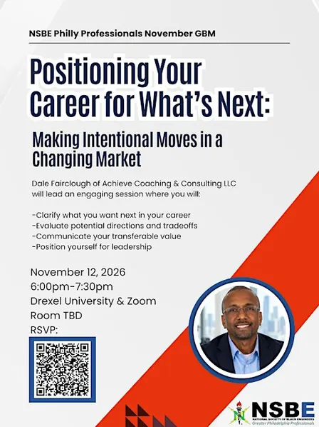NSBE Philly Professionals November GBM