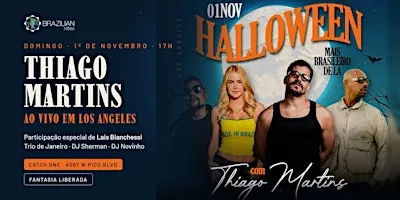 Halloween, But Make It Brazilian: Thiago Martins Live in LA