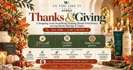 Thanks & Giving - A Seasonal Artisan Sip and Shop Market