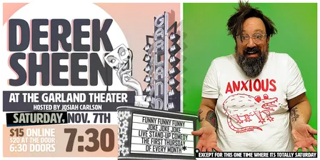 Funny Funny Funny Joke Joke Joke - Derek Sheen - LIVE Stand-Up Comedy