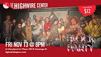 Block Party!  Baltimore's Best Black Improv Comedy