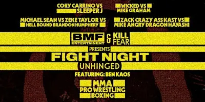 Fight Night Unhinged | MMA, Pro Wrestling & Boxing in Lodi, CA.