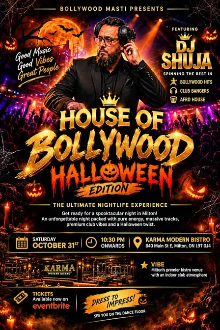 House of Bollywood Halloween Party