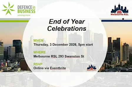 Defence in Business VIC End of Year Celebrations with Melbourne RSL