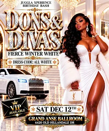 DONS & DIVAS "FIERCE WINTER WHITE"
