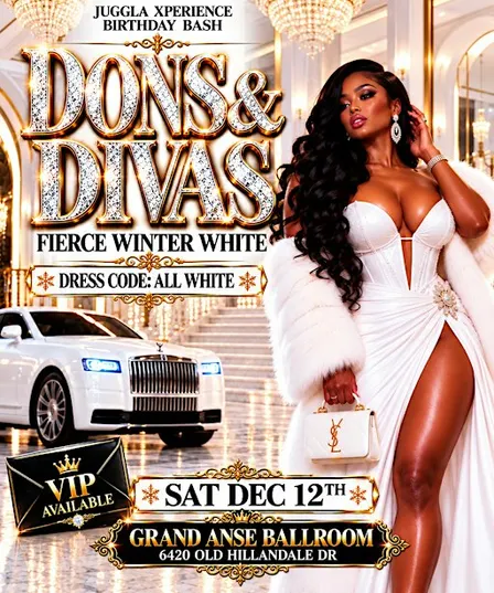 DONS & DIVAS "FIERCE WINTER WHITE"