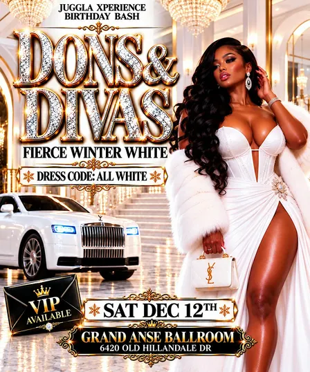 DONS & DIVAS "FIERCE WINTER WHITE"
