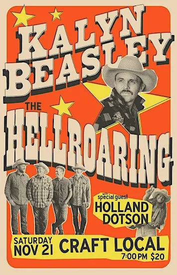 Kalyn Beasley & The Hellroaring w/special guest Holland Dotson