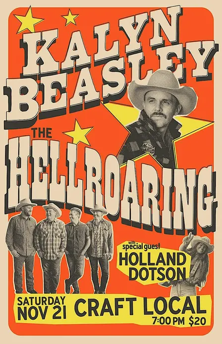 Kalyn Beasley & The Hellroaring w/special guest Holland Dotson