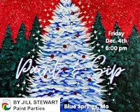 Holiday Tree Paint Party