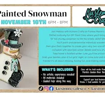 Build-A-Snowman Paint Party!