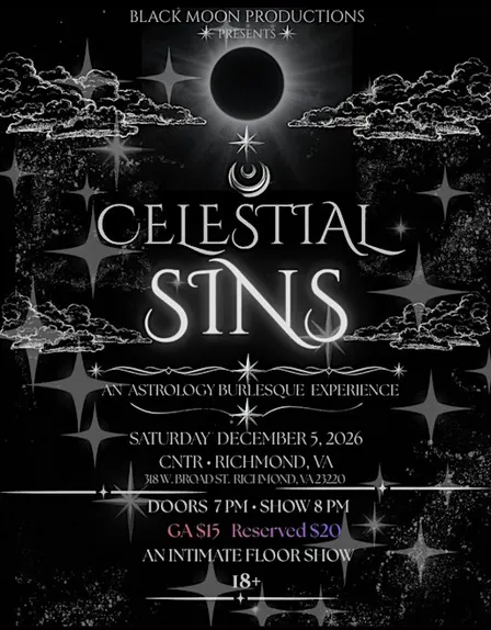 Celestial Sins: An Astrology-Inspired Burlesque Show