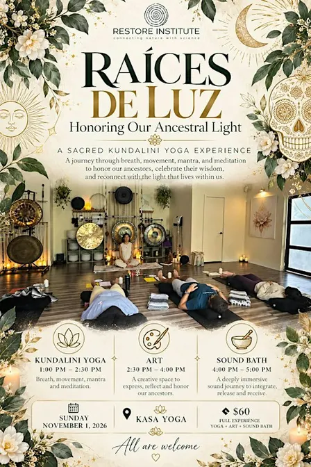 RAÍCES DE LUZ, A Sacred Kundalini Yoga, Art & Sound Healing Experience