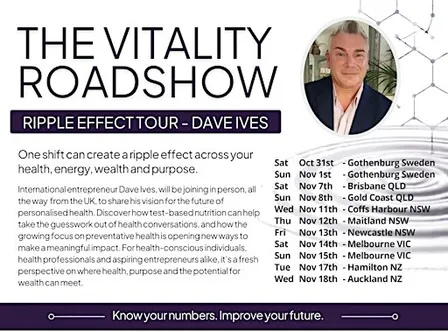 The Vitality Roadshow - Newcastle NSW