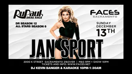 Jan Sport takes over Faces Sacramento