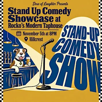 Stand-up Comedy Showcase in Hillcrest
