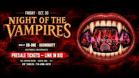 Night of the Vampires Halloween Costume Party