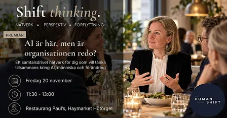 AI är här - men är organisationen redo?