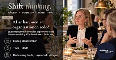 AI är här - men är organisationen redo?