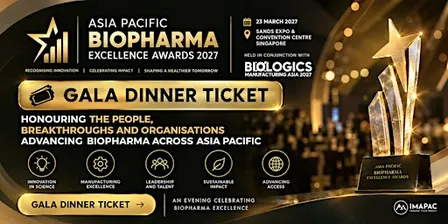 Asia-Pacific Biopharma Excellence Awards (#ABEA) | Gala Dinner