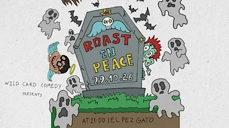 "ROAST IN PEACE" Comedy Roast Battle in English