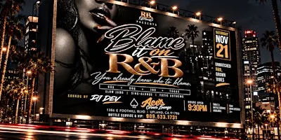 R&B DIRECT "BLAME IT ON R&B"