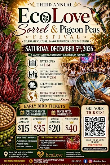 Sorrel and Pigeon Peas Caribbean Festival