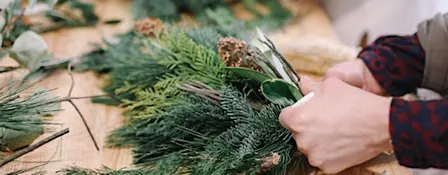 Luxury Wreath Making Workshop