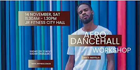 AFRO Dancehall Workshop with Dante Mayilla