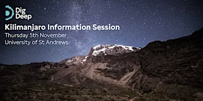 St Andrews Kilimanjaro 2027 Student Information Session