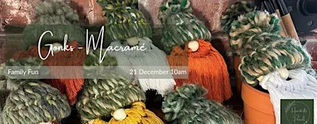 Macramé Gonk Making Workshop - Family Fun
