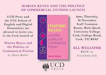 Marian Keyes and the Politics of Commercial Fiction Book Launch