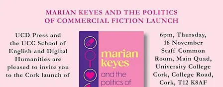 Marian Keyes and the Politics of Commercial Fiction Book Launch