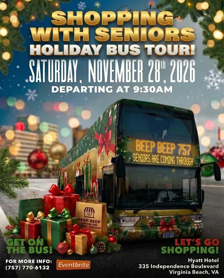 Shopping With Seniors Holiday Bus Tour